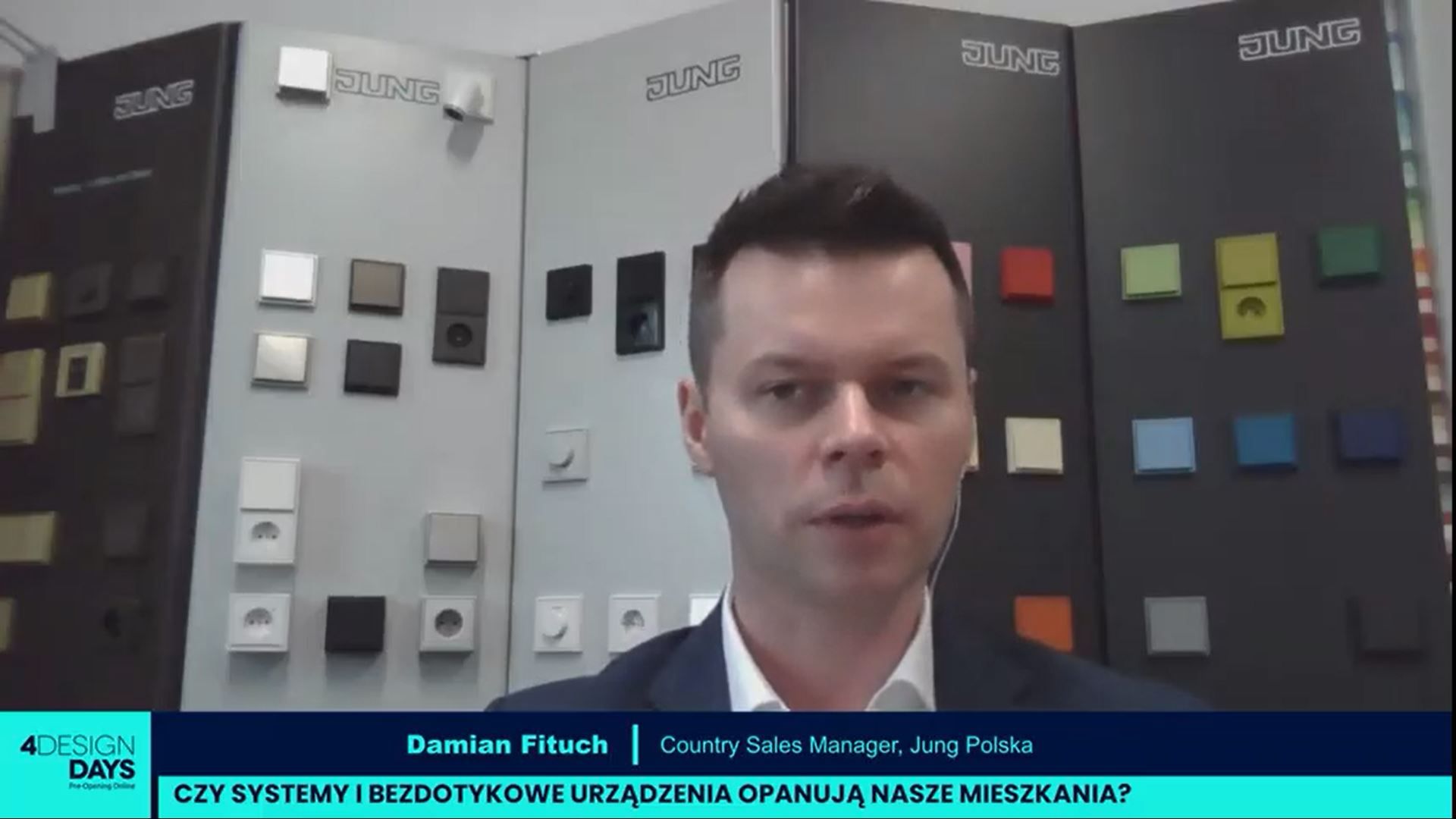 Damian Fituch, Country Sales Manager, Jung Polska