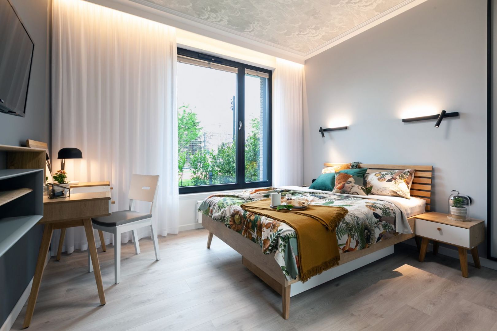 Piękny apartament na wynajem w Gdańsku. Projekt: Arkadiusz Grzędzicki Projektowanie Wnętrz. Zdjęcia: Olga Kharina, XO foto