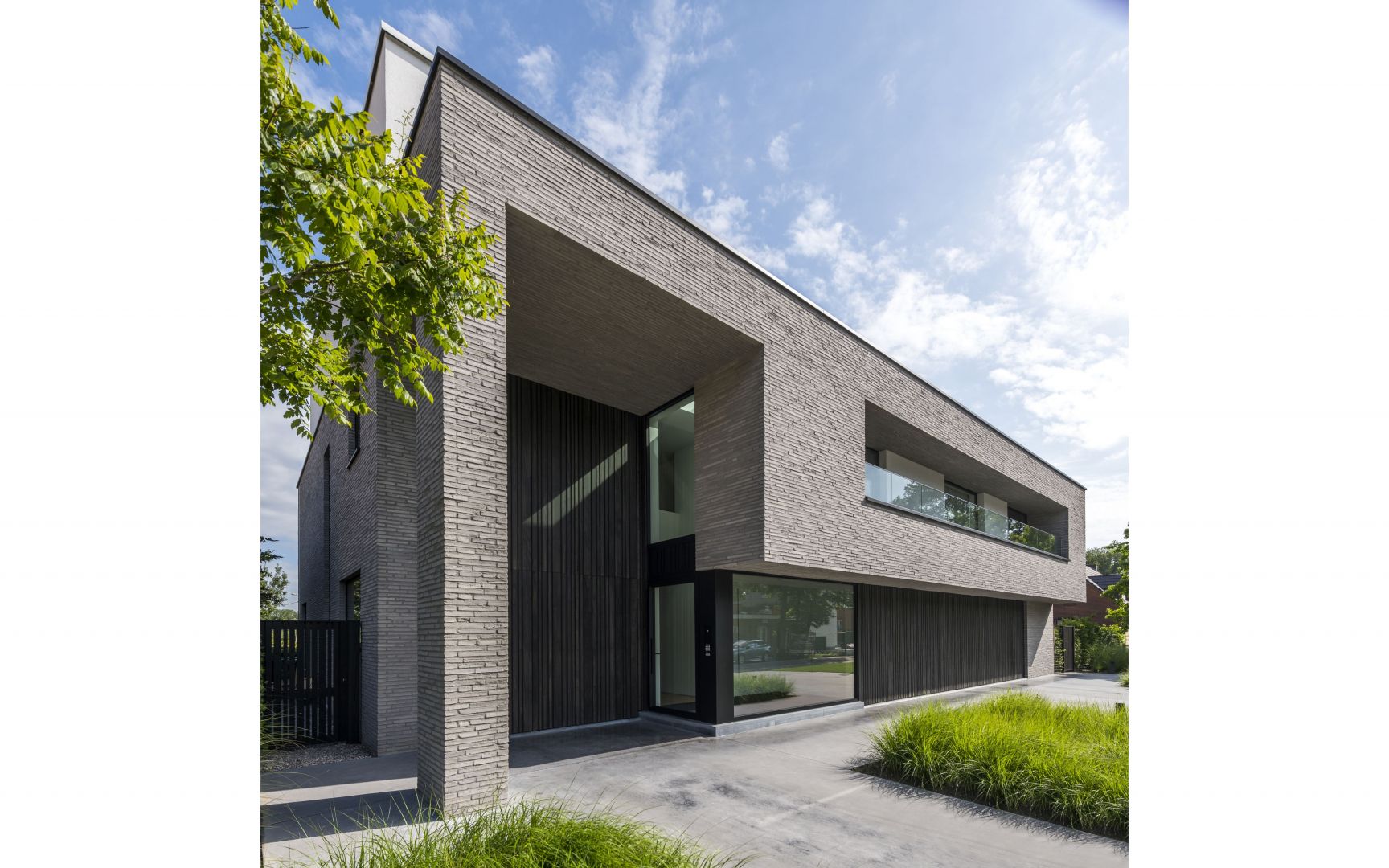 Realizacja z wykorzystaniem Long John Grey marki Terca, arch. Architectenbureau Michel Muylaert, Bonheiden. Fot. Wienerberger