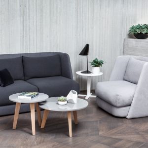Zaprojektowany dla polskiej firmy meblarskiej Comforty fotel MELLOW. Projekt: Maja Ganszyniec. Fot. Comforty