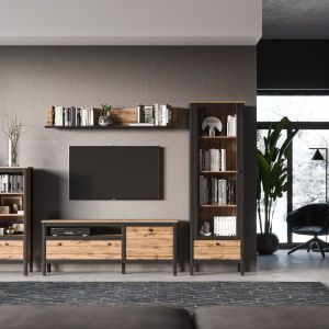 Meble do salonu: kolekcja Loft w nowoczesnym stylu. Sprzedaż: Salony Agata