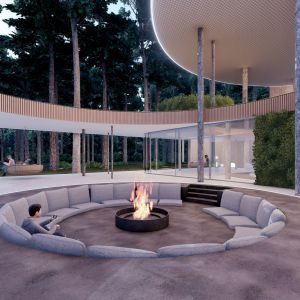 Dom Tree House. Projekt Przemek Olczyk Mobius Architekci