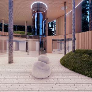 Dom Tree House. Projekt Przemek Olczyk Mobius Architekci