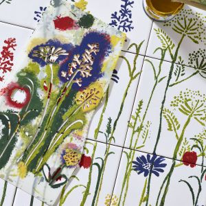 Annie Sloan szablon Meadow Flowers