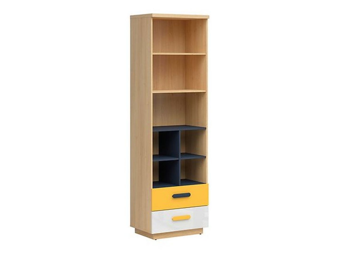 Regał do pokoju młodzieżowego z kolekcji Wesker dostępna w ofercie Black Red White. Cena: 449 zł. Fot. Black Red White