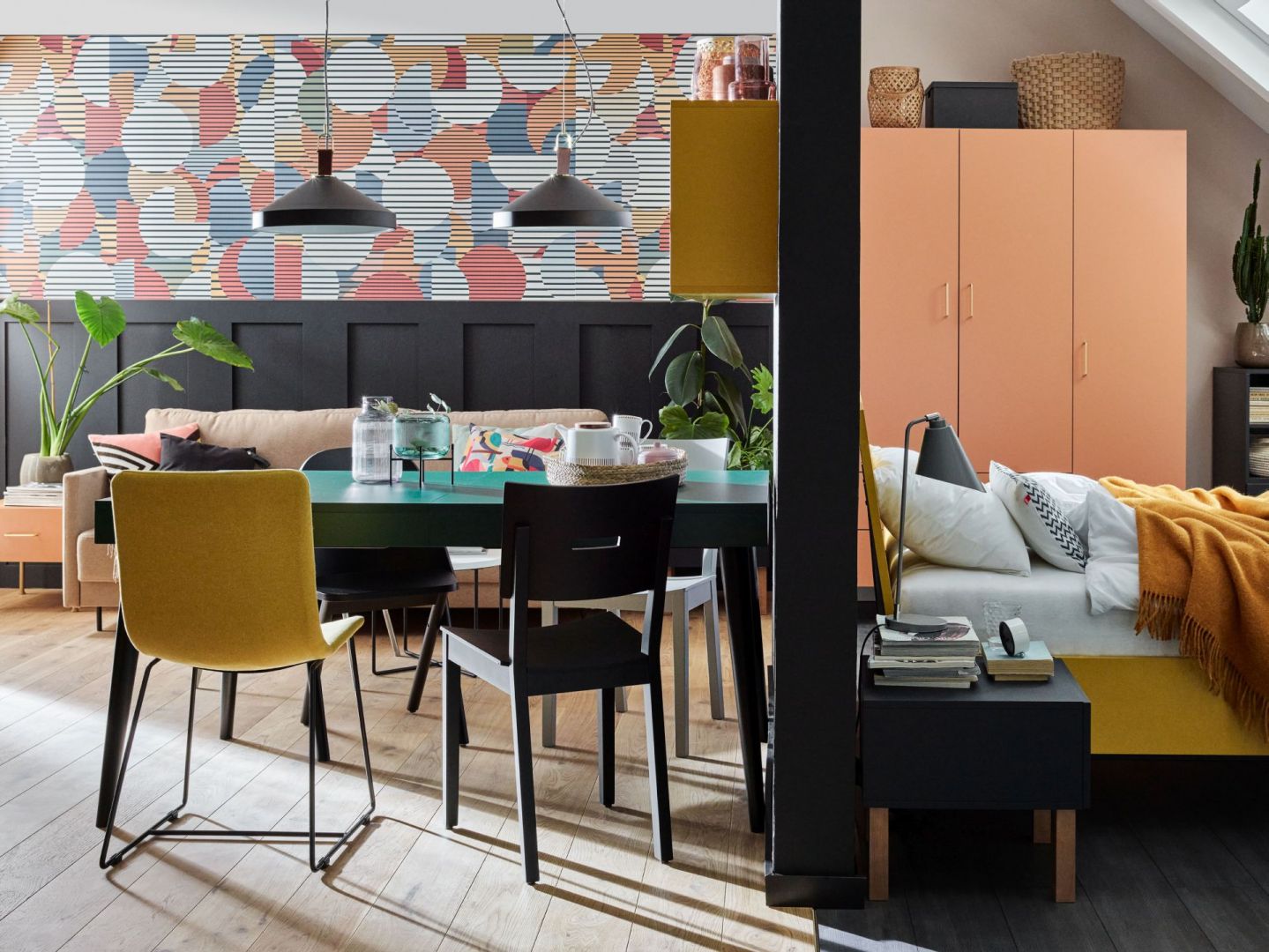 Wiosenne trendy w salonie. Pastelowe kolory, na zdjęciu kolekcja Creative od Vox. Fot. VOX/Galeria Wnętrz Domar