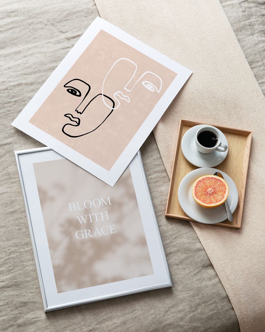 Trendy 2021: Beige Balance. Fot. Desenio