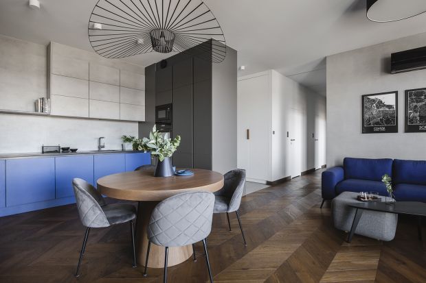 Świetne wnętrze z Gdańska. Industrialny styl i piękne kolory!