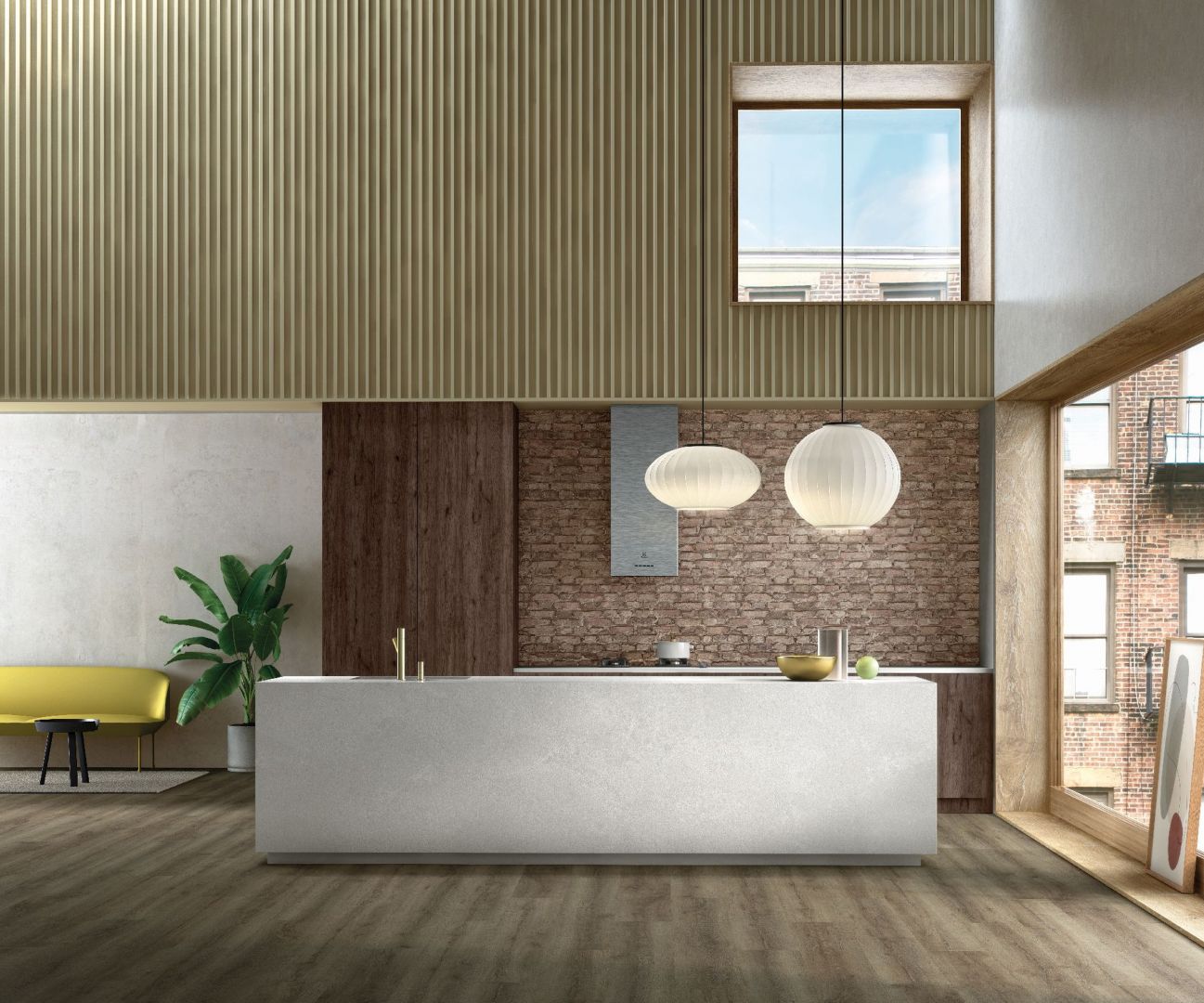 Konglomerat Silestone Nolita, kolekcja Loft Cosentino