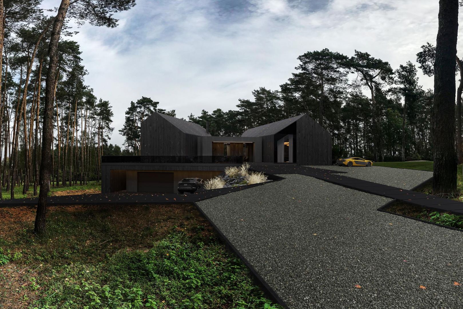 Projekt domu RE: REDWOOD HOUSE. Autor: Marcin Tomaszewski, pracowni Reform. Fot. mat. prasowe Reform