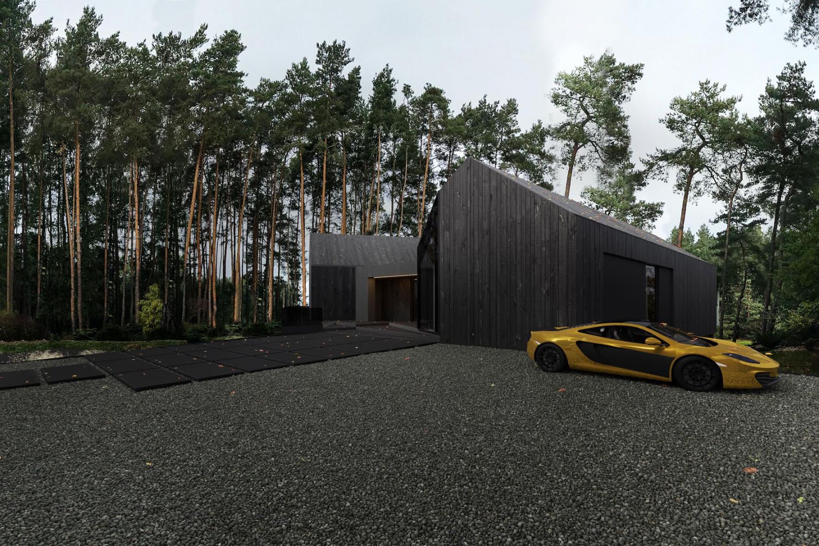 Projekt domu RE: REDWOOD HOUSE. Autor: Marcin Tomaszewski, pracowni Reform. Fot. mat. prasowe Reform