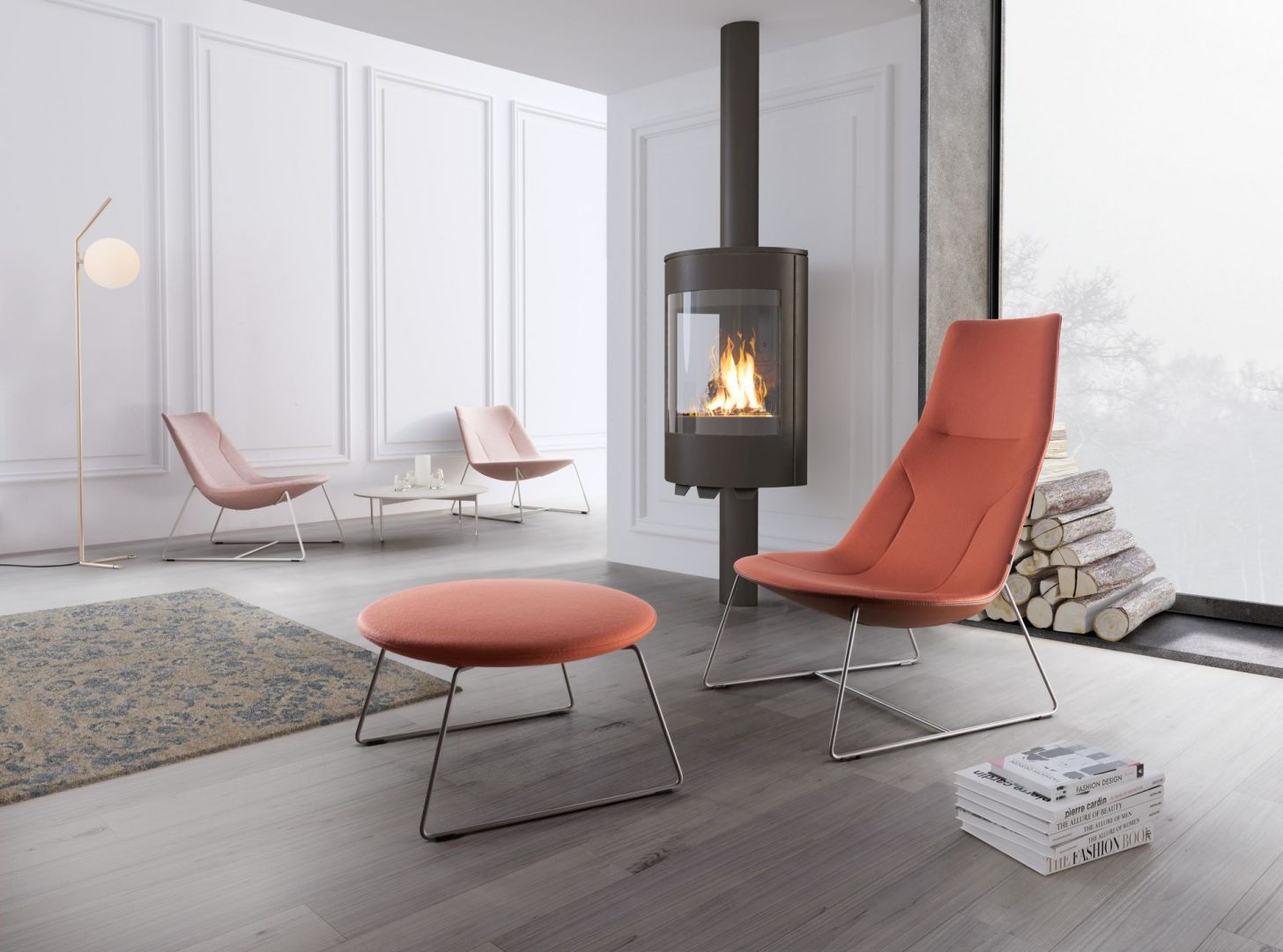 Fotel Chic Lounge - projekt światowej sławy designera Christophe Pillet dla marki Profim. Fot. Profim