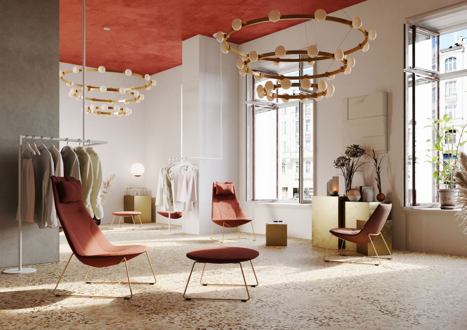 Fotel Chic Lounge - projekt światowej sławy designera Christophe Pillet dla marki Profim. Fot. Profim