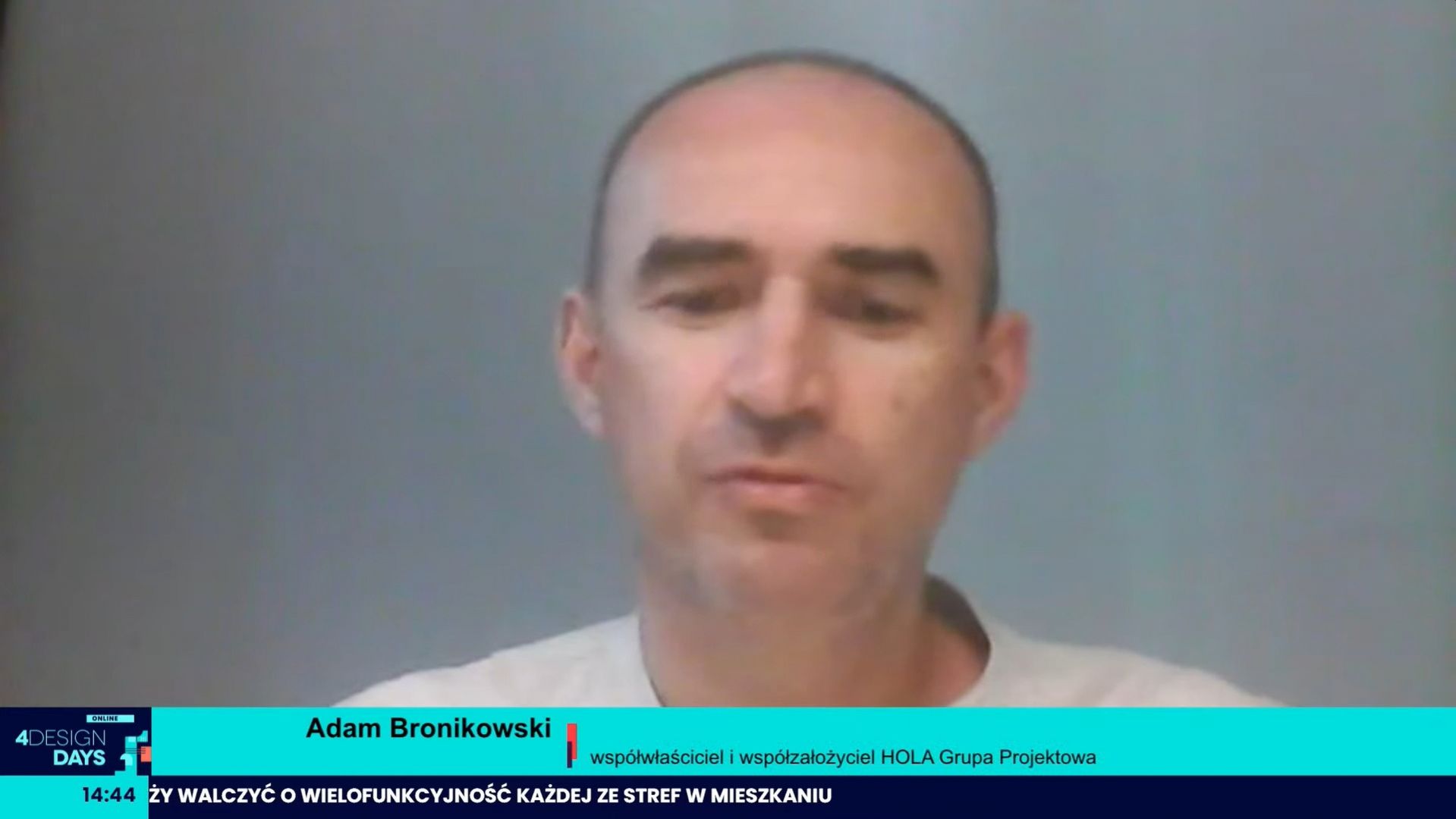Adam Bronikowski, współwłaściciel i współzałożyciel HOLA Grupa Projektowa