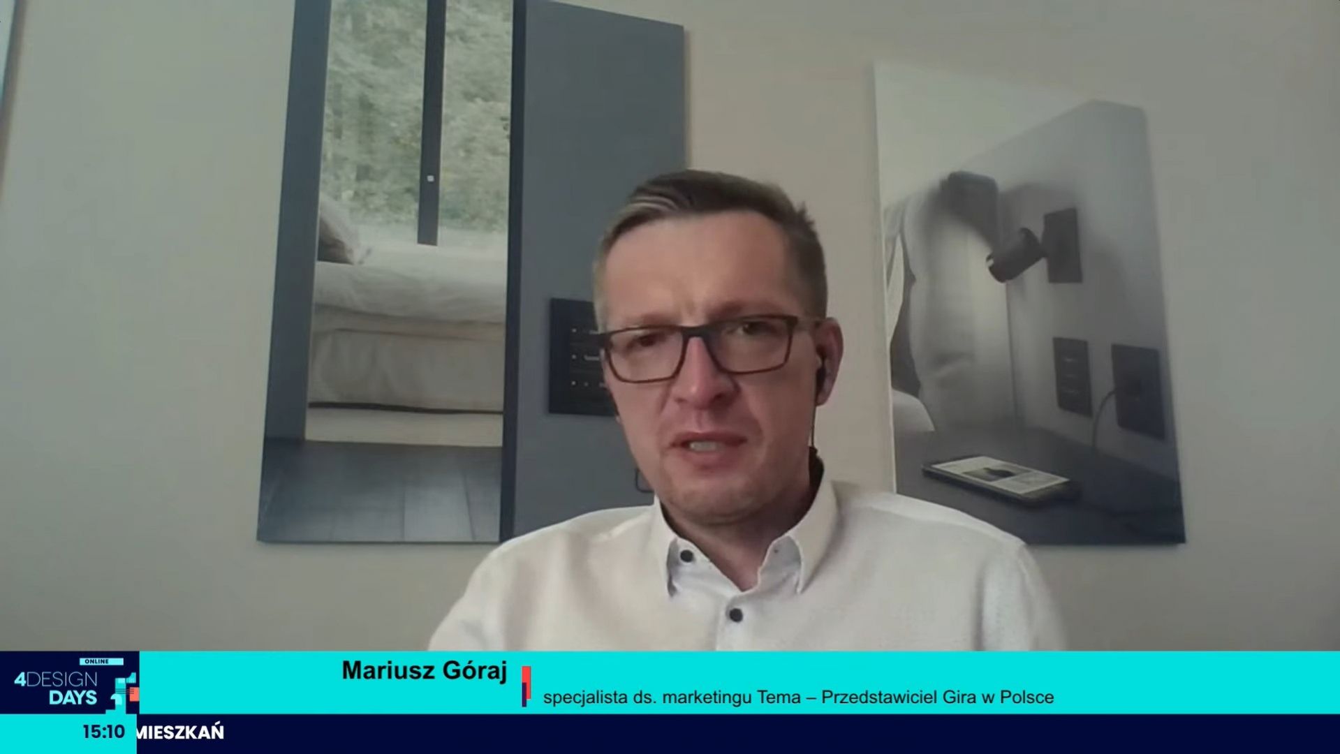 Mariusz Góraj, specjalista ds. marketingu Tema – Przedstawiciel Gira w Polsce