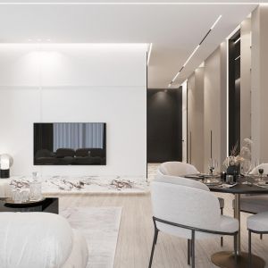 Apartament projektu Moovi Interiors