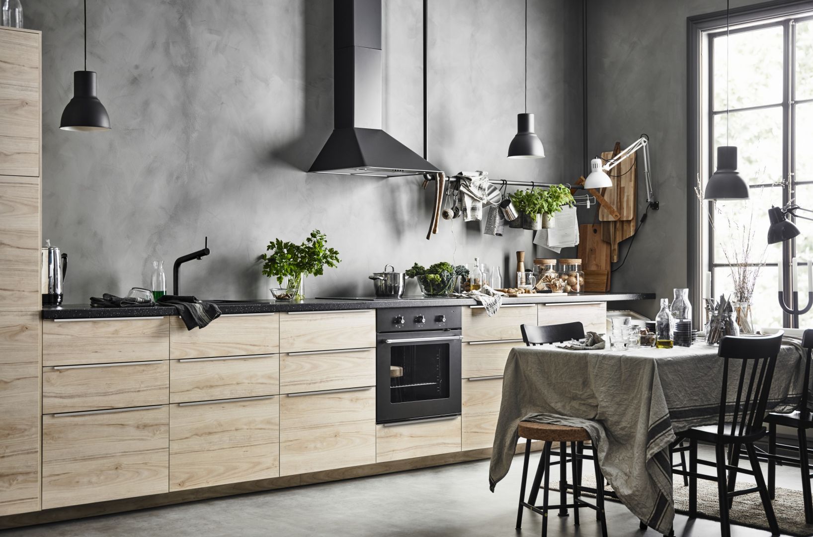 Zabudowa kuchenna z oferty marki IKEA