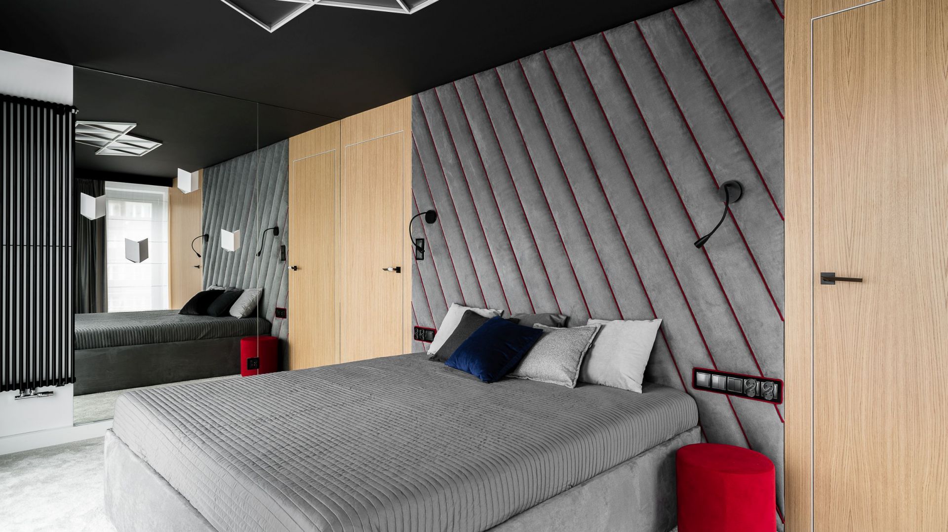 Ściana za łóżkiem w sypialni: 15 pięknych wnętrz. Zobacz zdjęcia!