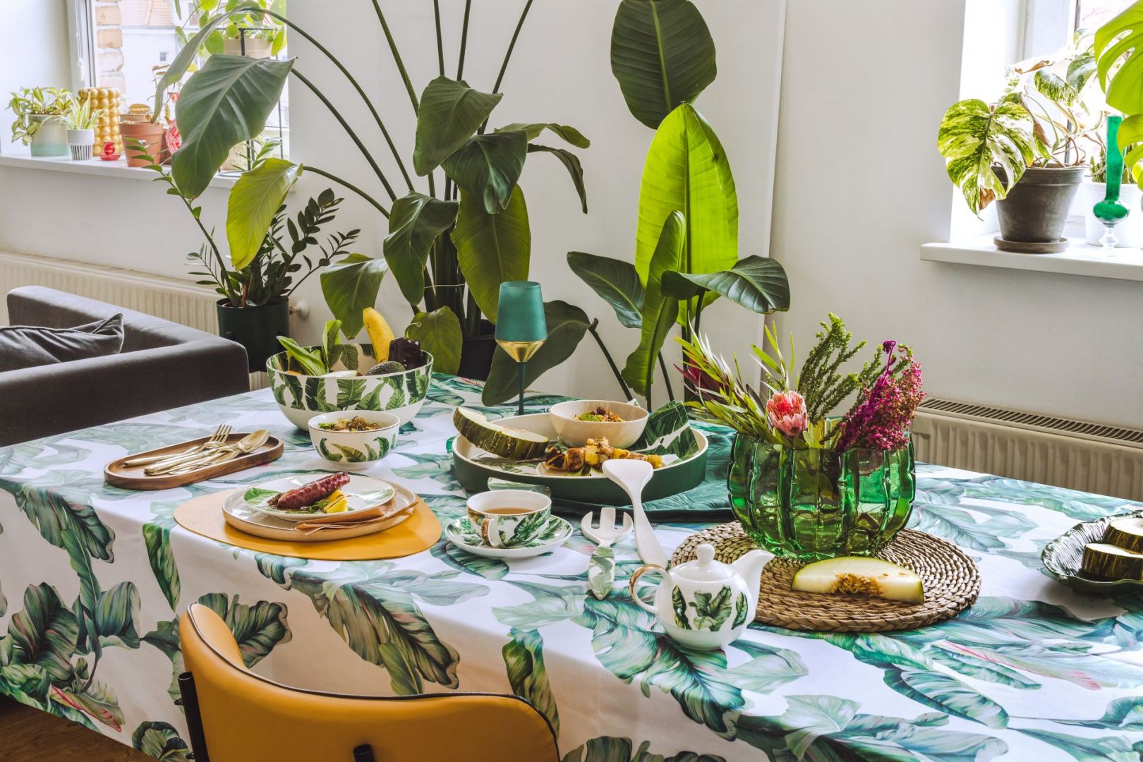 Kolekcja Tropical Plants od Home&You. Fot. Home&You