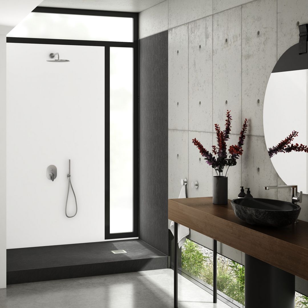 Brodzik New Horizons black Stone z oferty Schedpol