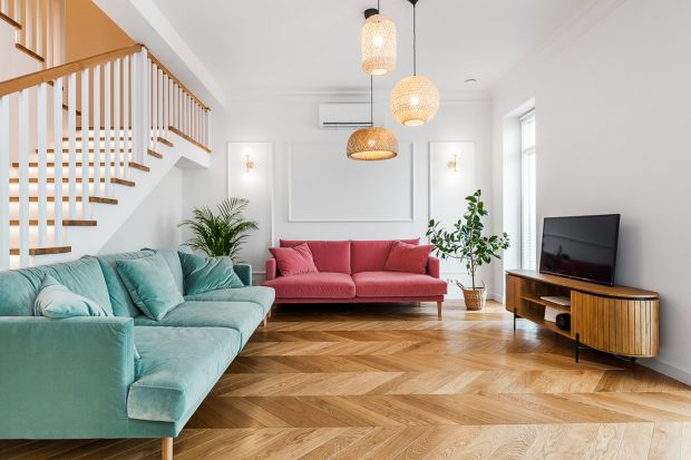 Mieszkanie dla rodziny. Piękne wnętrze w stylu art deco