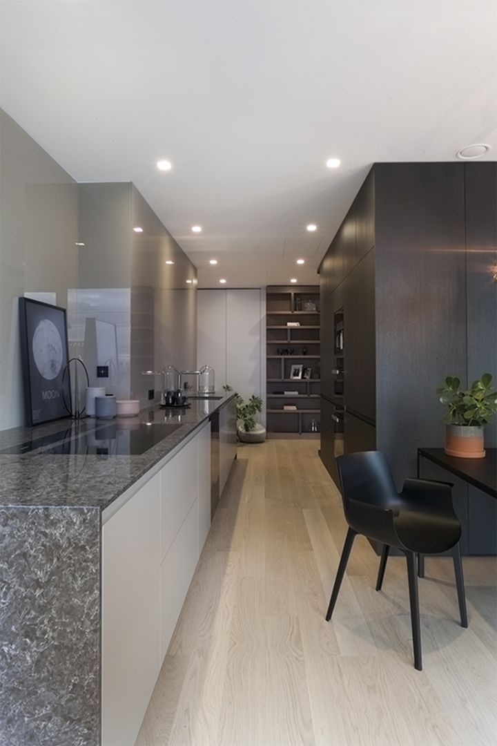 Luksusowy apartament w centrum Warszawy. Projekt wnętrza: de novo. Zdjęcia: Kinga Wysocka, de novo