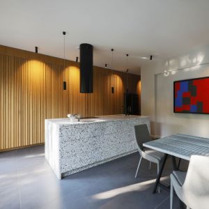 Industrialna willa na warszawskiej Saskiej Kępie. Projekt: arch. Bogdan Kulczyński, arch. Joanna Kulczyńska, Kulczyński Architekt. Zdjęcia: Tomasz Paczkowski