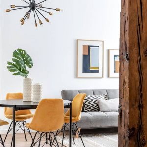 Lampa wisząca Spike, wykonana z metalu. Cena: od ok. 390 zł. Producent: Westwing