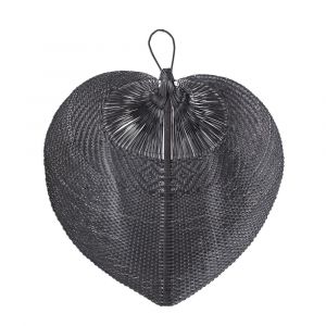 Dekoracja ścienna Bamboo w formie czarnego liścia. Cena: 33,50 euro, Bloomingville. Fot. Bloomingville