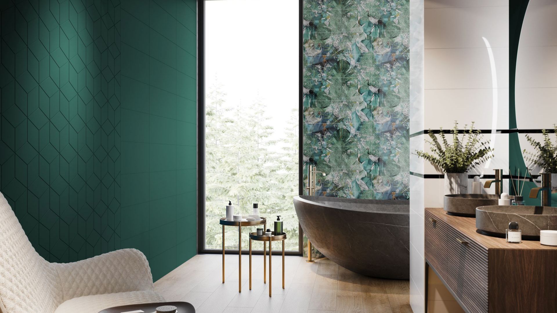 Te płytki łazienkowe są piękne! Polska marka Ceramica Bianca z niesamowitą kolekcją na ściany i podłogi