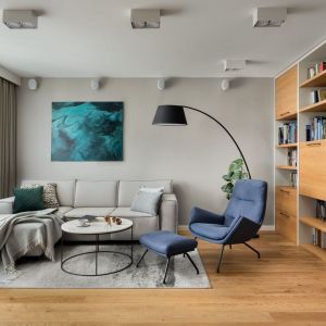 Modne wnętrze. Trendy na jesień i zimę. Projekt: Ilona Paleńczuk z zespołem IP Design. Fot. Mikołaj Dąbrowski