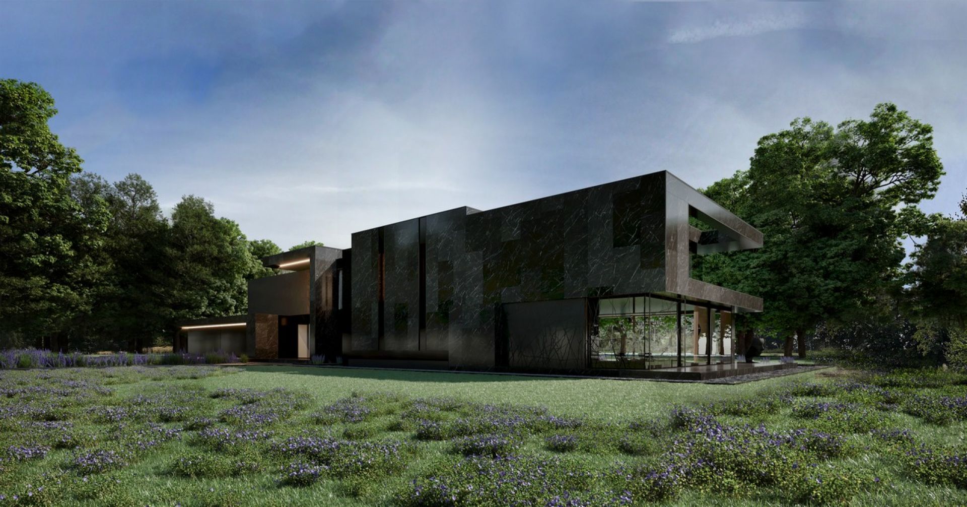 Re: Nero House to dom o powierzchni 800 m². Projekt: Marcin Tomaszewski, REFORM Architekt