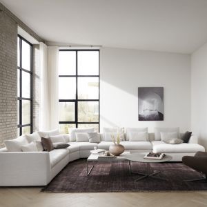 Nowa sofa Bergamo zaprojektowana została przez jednego z czołowych duńskich projektantów, Mortena Georgsena. Fot. BoConcept