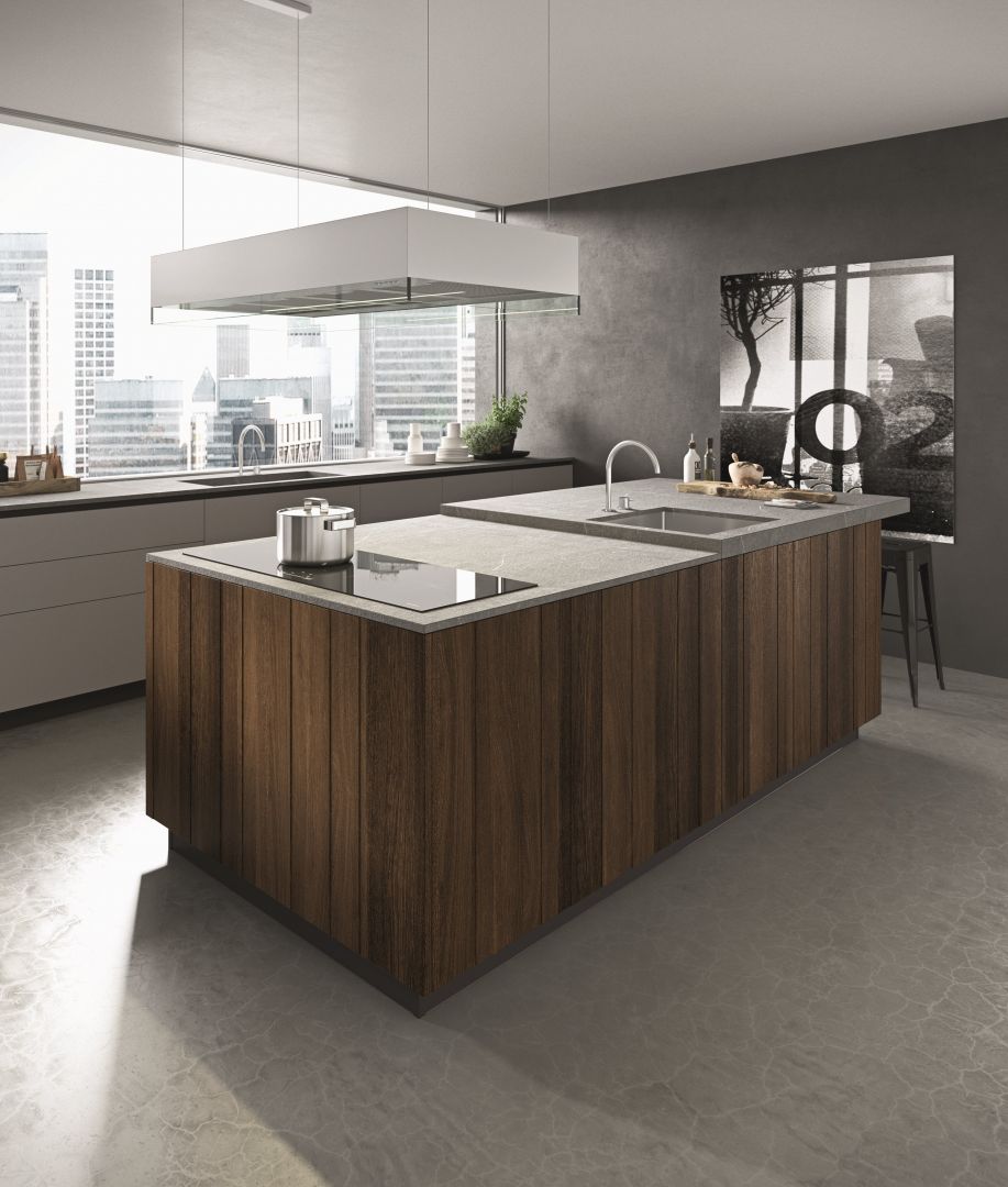 Kuchnia Fenix Grey. Fot. Rastelli R1