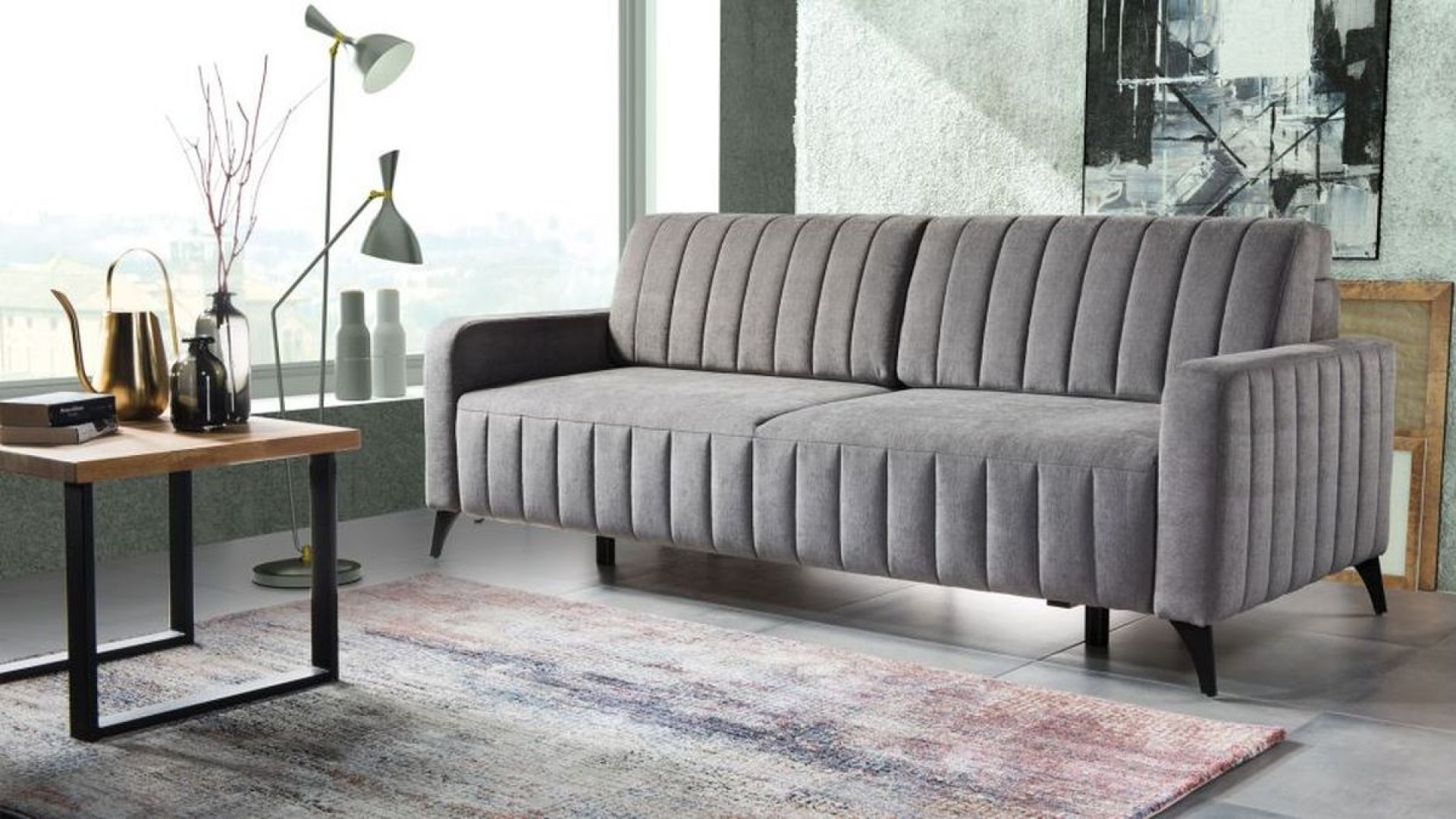 Sofa do małego salonu z kolekcji Grande. Dostępna w ofercie firmy Libro. Fot. Libro