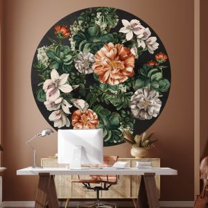 TAPETA BN CIRCLES 300339 INDOOR FLOWERS BY MIJKE KONIJN