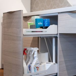 Pralnia i łazienka - połączenie idealne. Fot. Peka