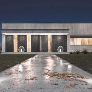 Light House to indywidualny projekt domu o powierzchni 120 m2. Projekt: 3DProjekt Architektura