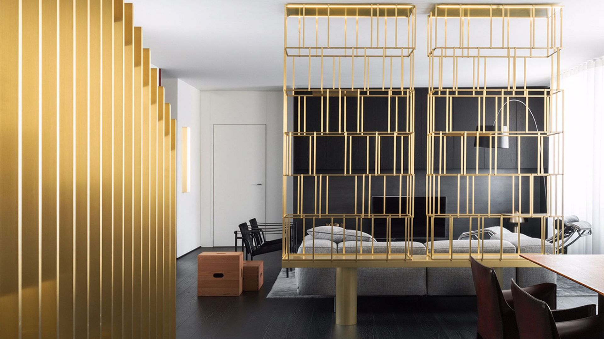 Mediolański apartament zaprojektowany przez duet uznanych architektów. Piękny design, nowoczesne meble