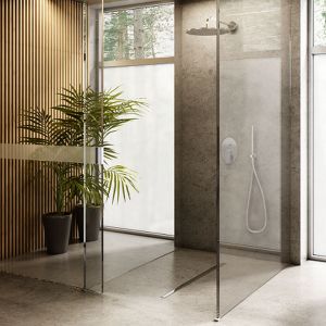 Prysznic umieszczony w centrum łazienki powinien stanowić ozdobę przestrzeni. Fot. Schedpol