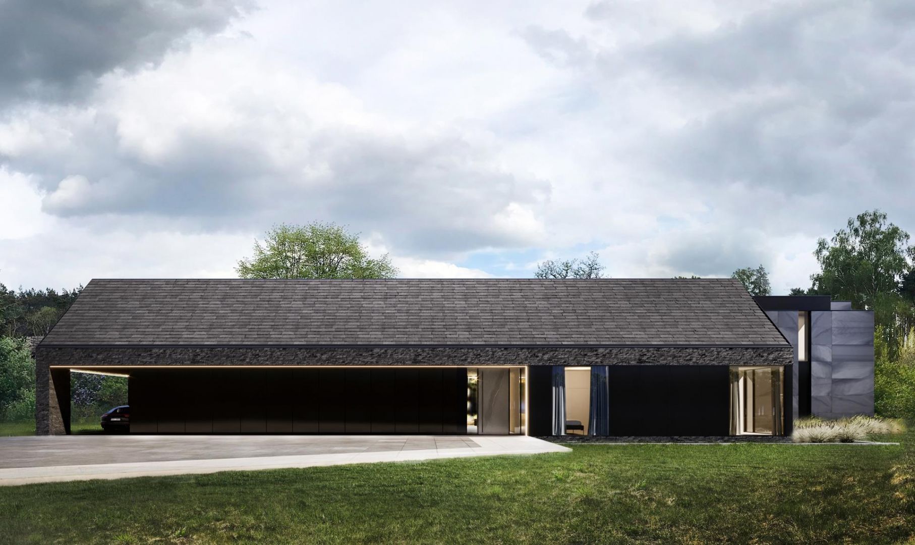 Re:Grigio House to nowy projekt architekta Marcina Tomaszewskiego z pracowni Reform Architekt. Fot. mat. prasowe Reform Architekt