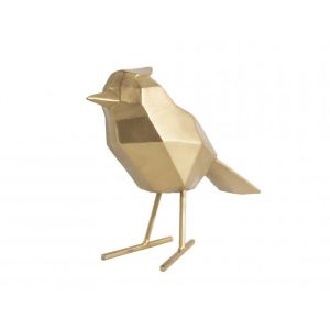Figurka ozdobna w kształcie geometrycznego ptaka w kolorze złotym. Cena: 135 zł, Make Home, www.makehome.pl

