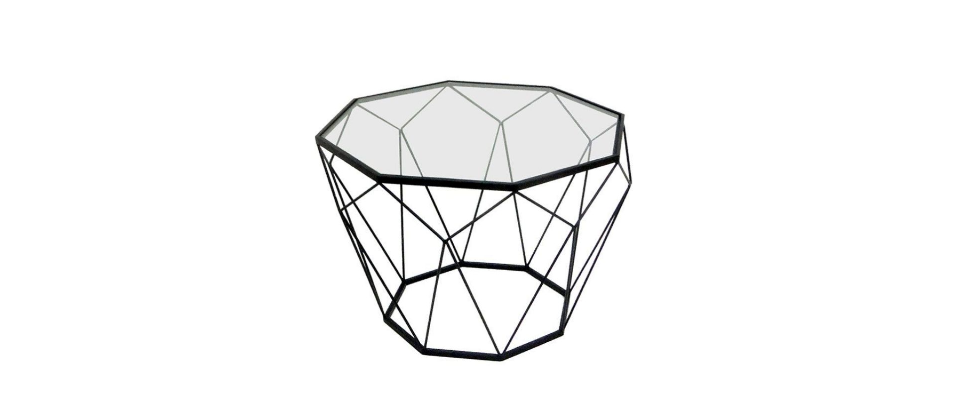 Geometryczny stolik kawowy. Cena: 549 zł, E-eurohome, www.e-eurohome.pl