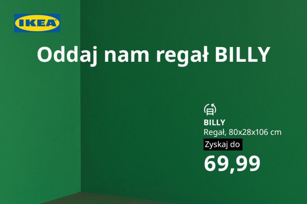 Od 22 listopada 2021 IKEA wprowadza we wszystkich sklepach usługę odkupu używanych mebli IKEA, które następnie trafią do działów circular hub, gdzie będą miały szansę znaleźć nowy dom.