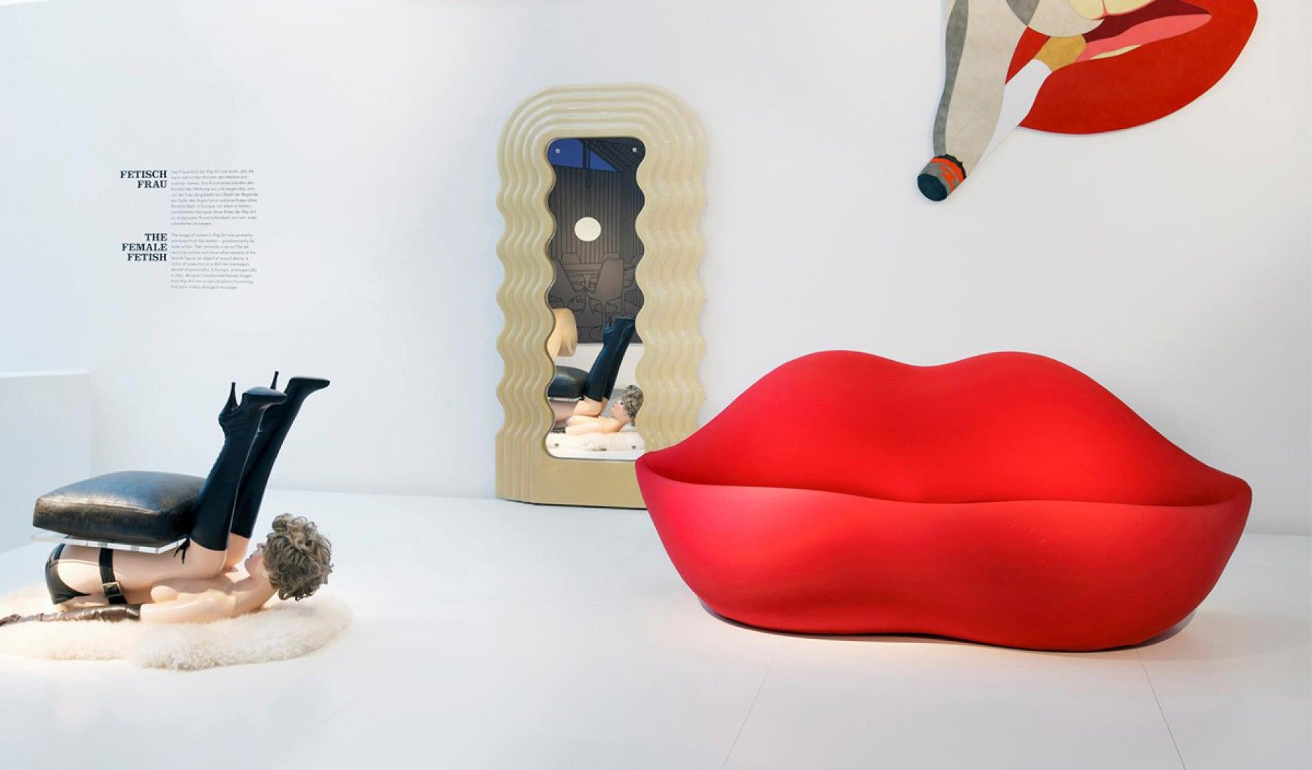 Sofa Bocca, projekt Studio 65, producent: Gufram