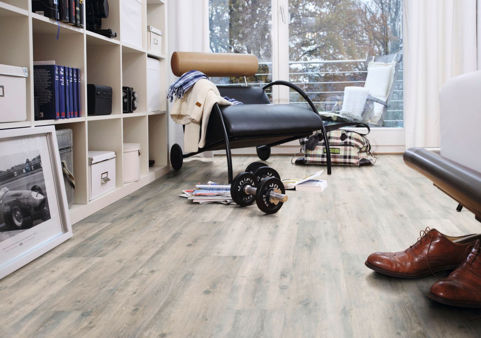 Panele z kolekcji wineo 1000 wood arctic oak. Fot. wineo