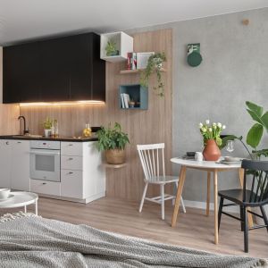 Mieszkanie na wynajem w ekologicznym budynku @Home na gdańskiej Zaspie. Projekt wnętrz: Design Anatomy. Zdjęcia: Tom Kurek