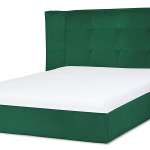 Tapicerowane łóżko Manhattan 160 cm, wyposażone w pojemnik. Cena: od 3900 zł. Sprzedaż: Wajnert.pl