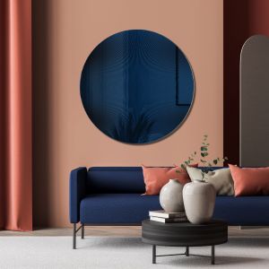 Lustro Neptune. Nowa kolekcja Cosmic, zaprojektowana dla marki Giera Design przez Studio Szpunar - Nikodema Szpunara i Kamilę Niedzwiedzką. Fot. mat. prasowe Giera Design