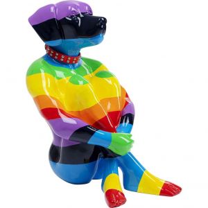 Dekoracja stojąca Sitting Dog Rainbow marki Kare Design. Cena: 2.839,20 zł. Do kupienia w sfmeble.pl